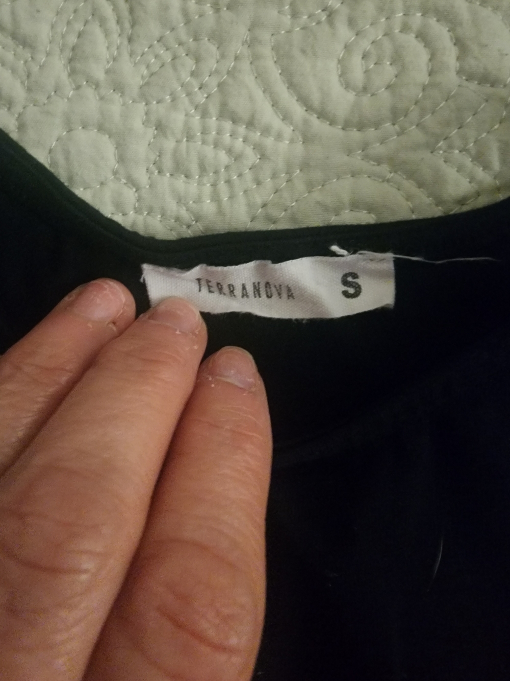 Black Ruched Drawstring Cropped Tank Top - Picture 3 of 3